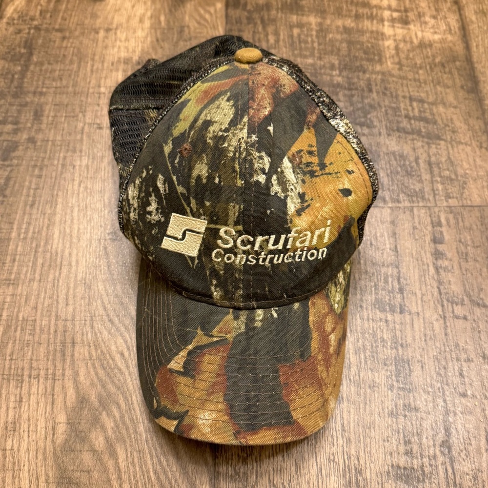Scrufari Construction Camo Hat